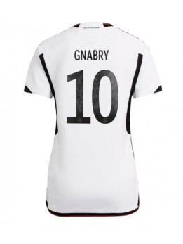 Njemačka Serge Gnabry #10 Zenski Domaci Dres SP 2022 Kratak Rukavima